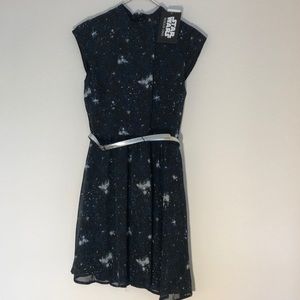 NWT Star Wars space galaxy sleeveless dress small